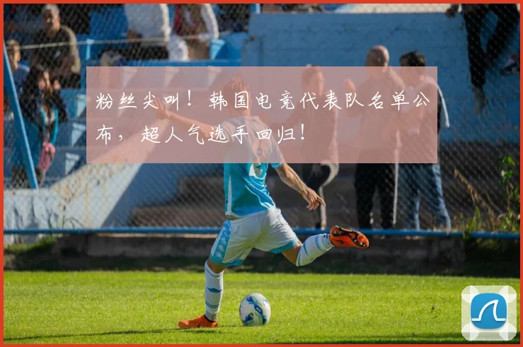 粉丝尖叫！韩国电竞代表队名单公布，超人气选手回归！